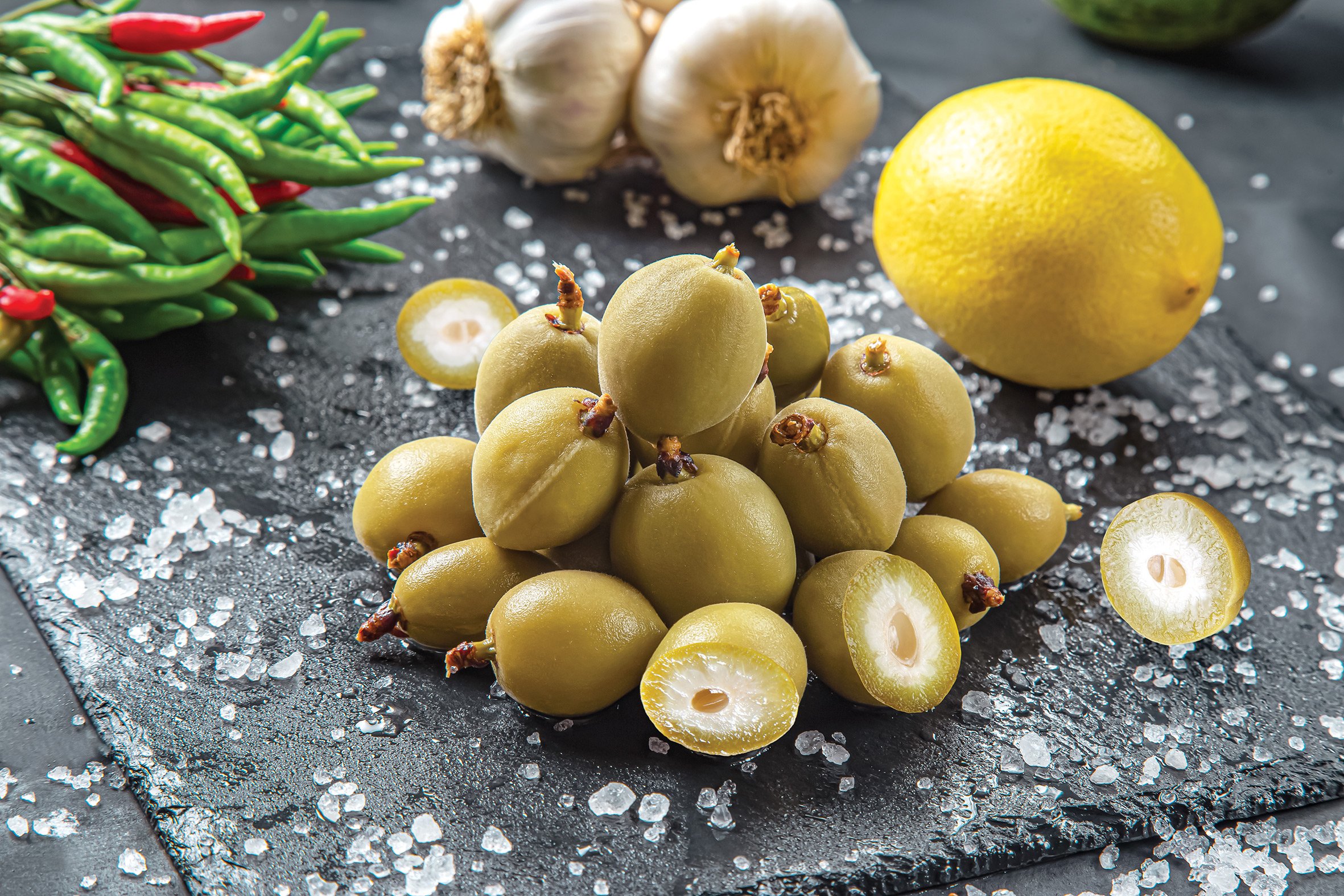 Çağla Badem Turşusu 1 KG - Erik Turşusu 1 KG 