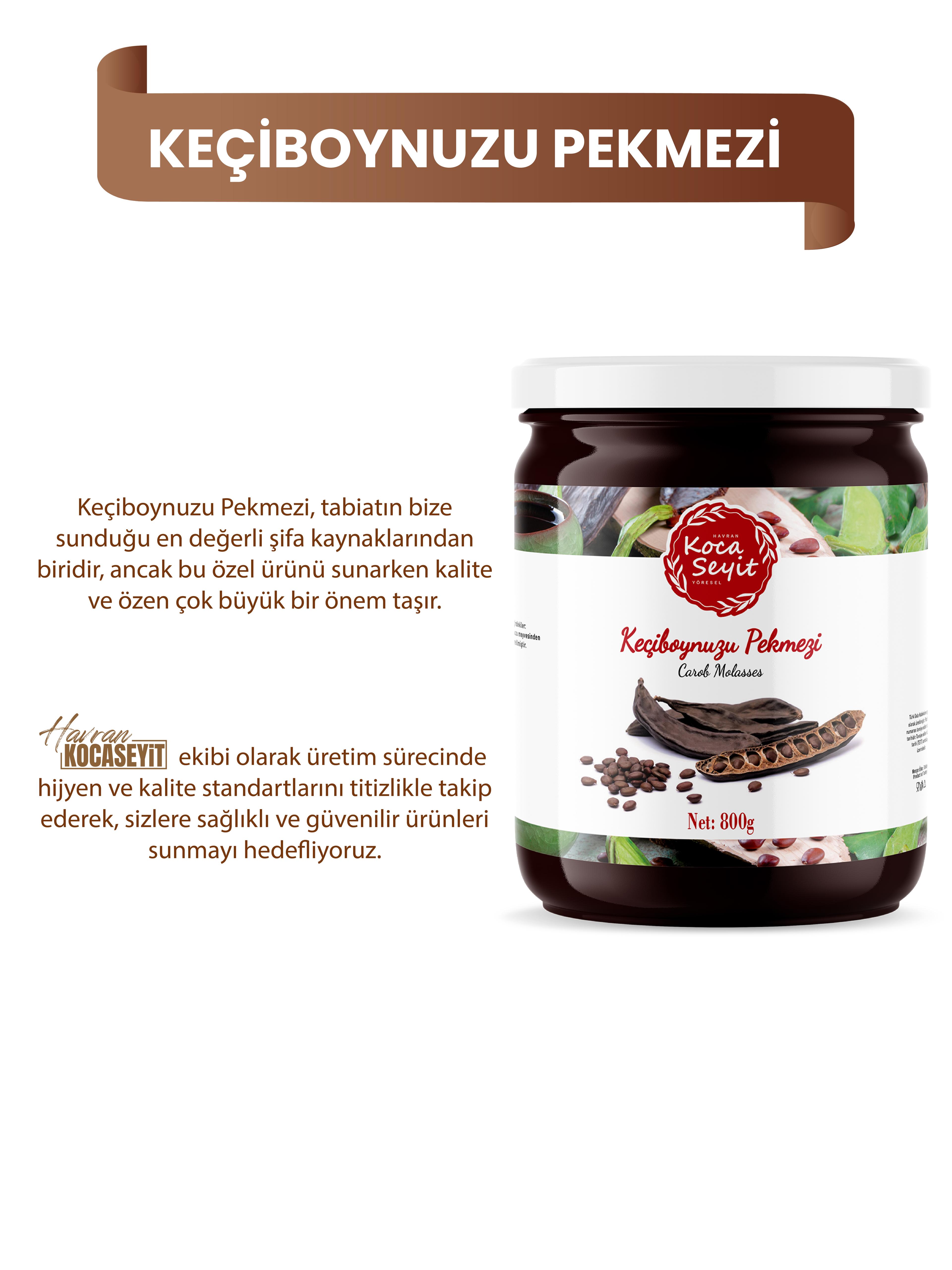 Keçiboynuzu Pekmezi 800 Gr