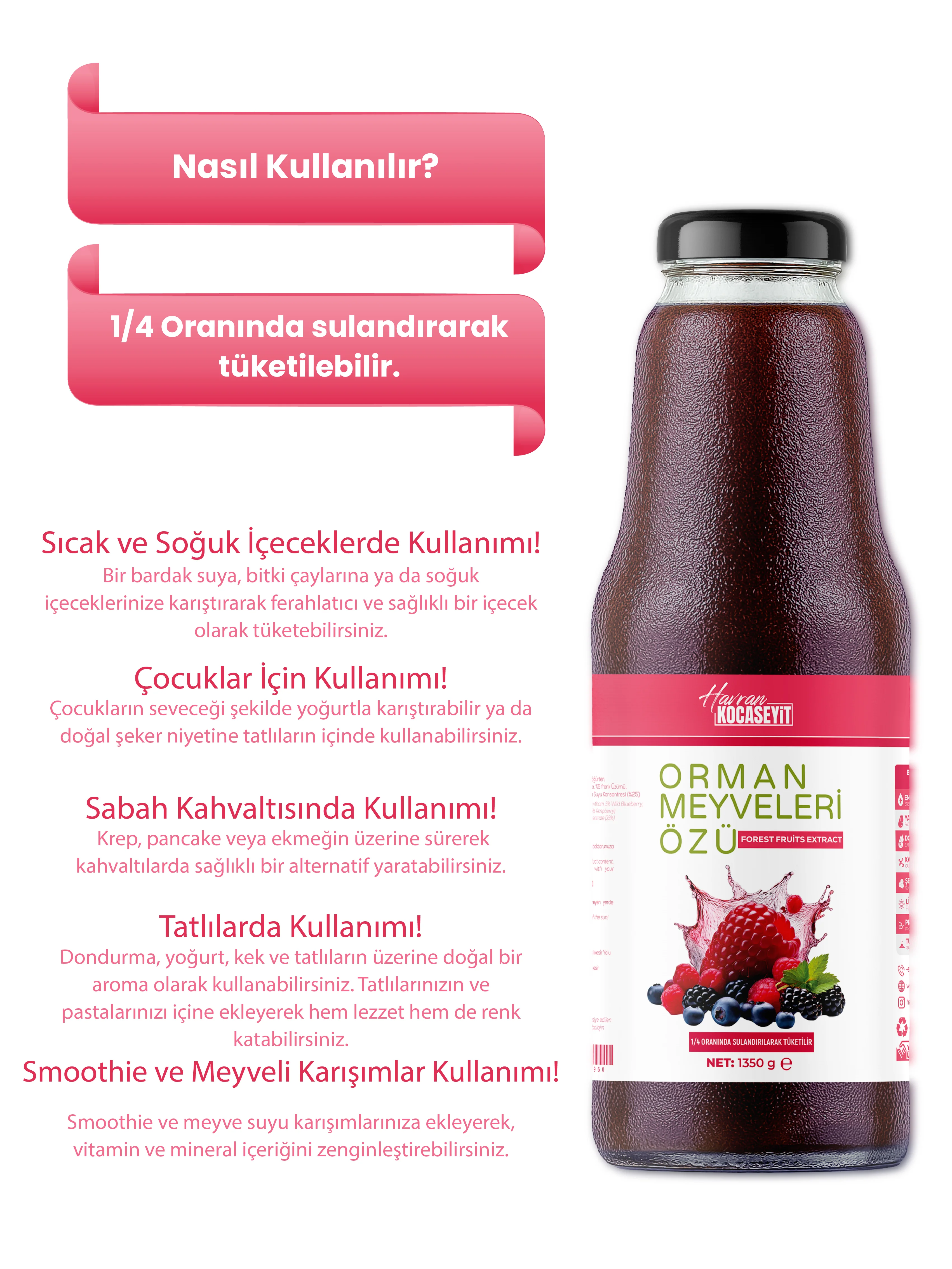 Orman Meyvesi Özü 1350 g