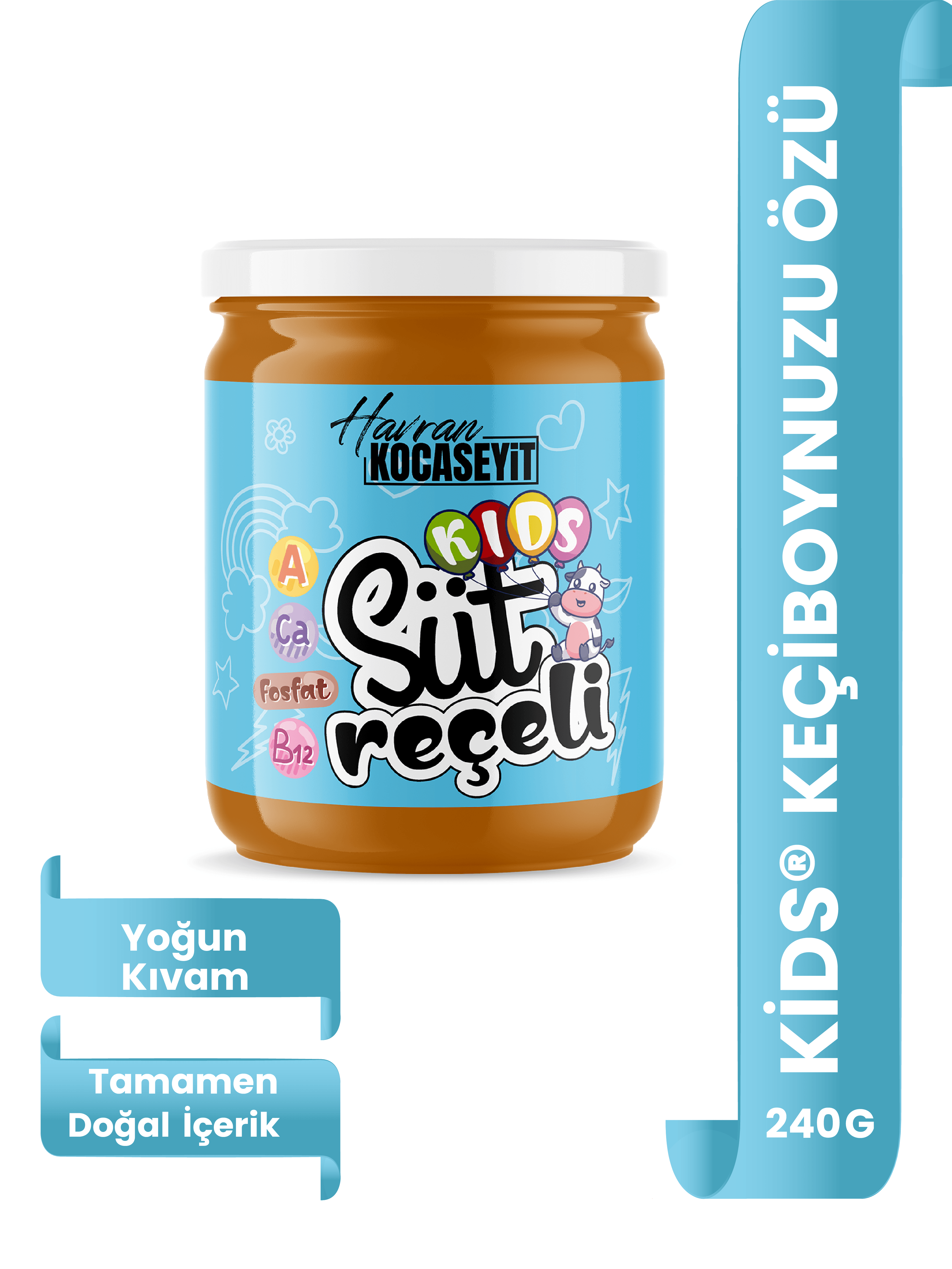 Kids Süt Reçeli 240 Gr