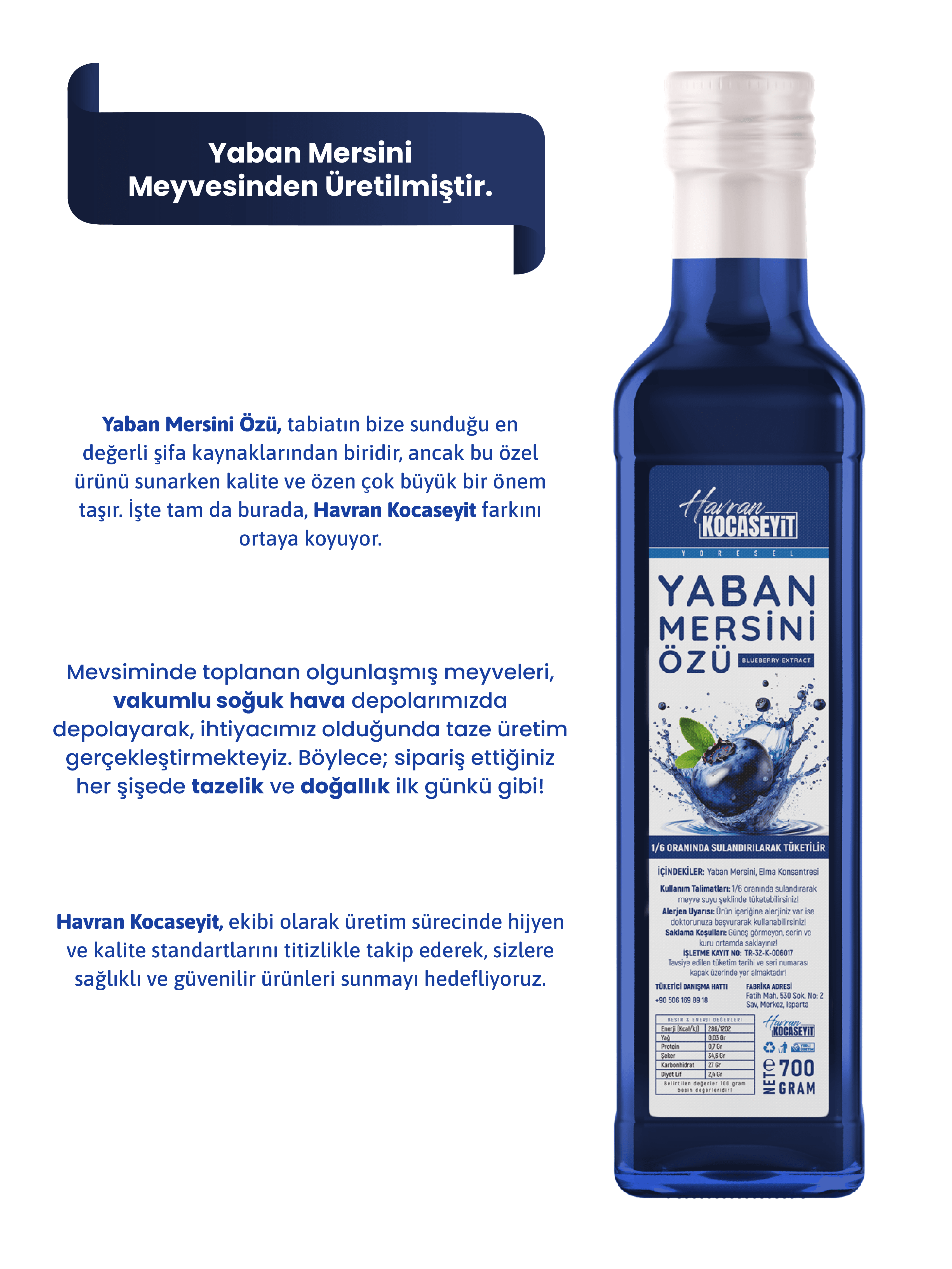 Yaban Mersini 700 Gr