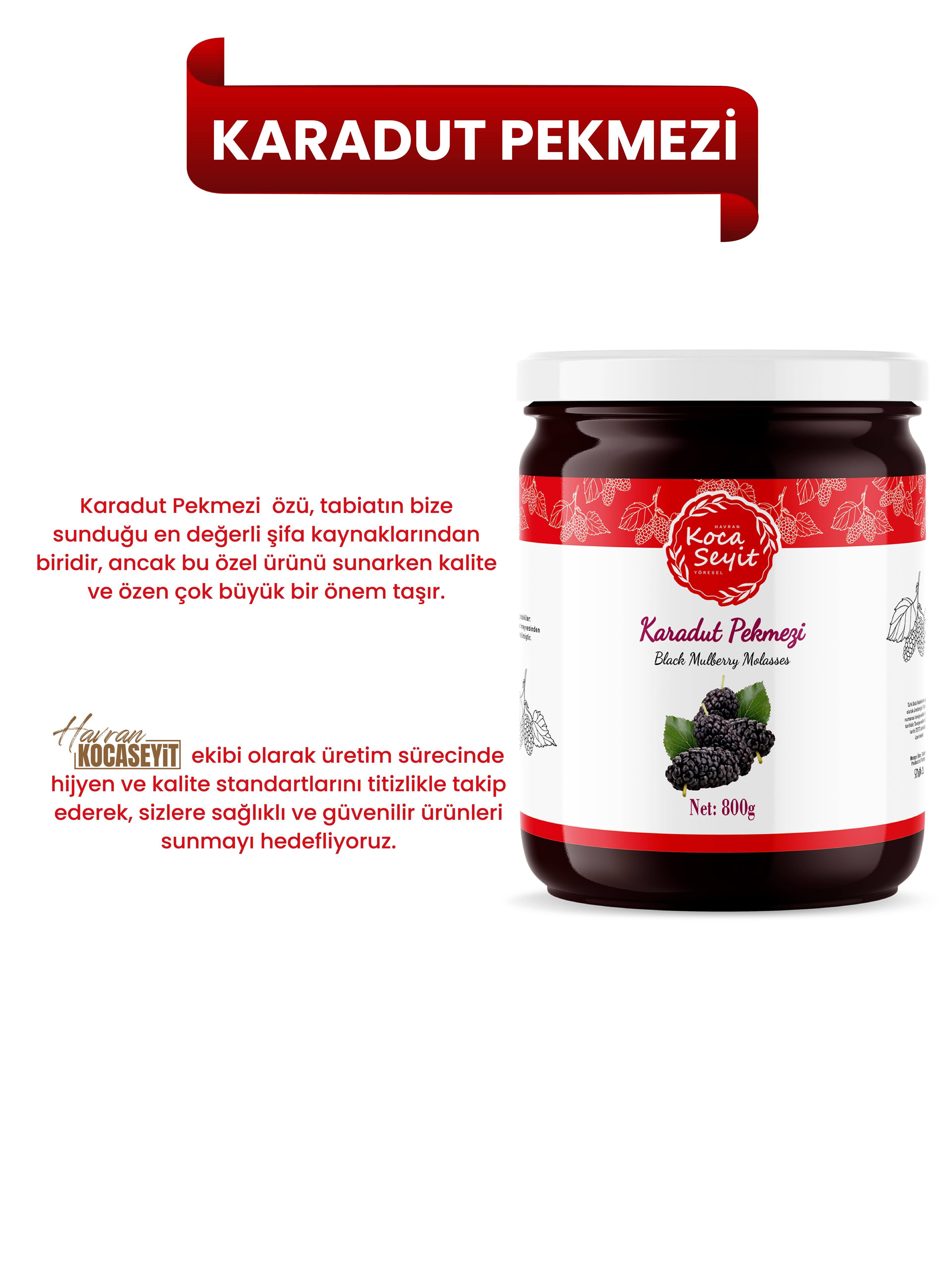 Karadut Pekmezi 800 Gr