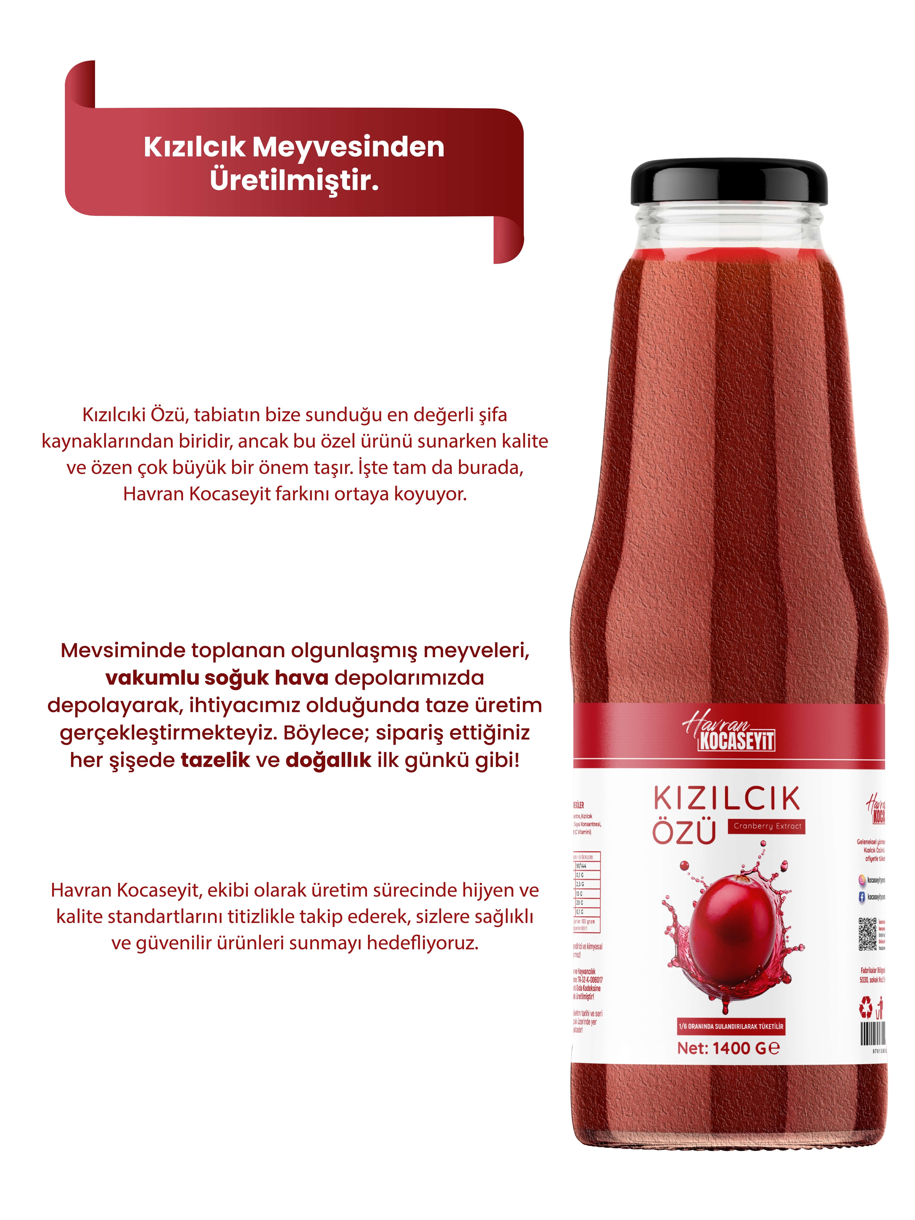Kızılcık Özü 1400 G