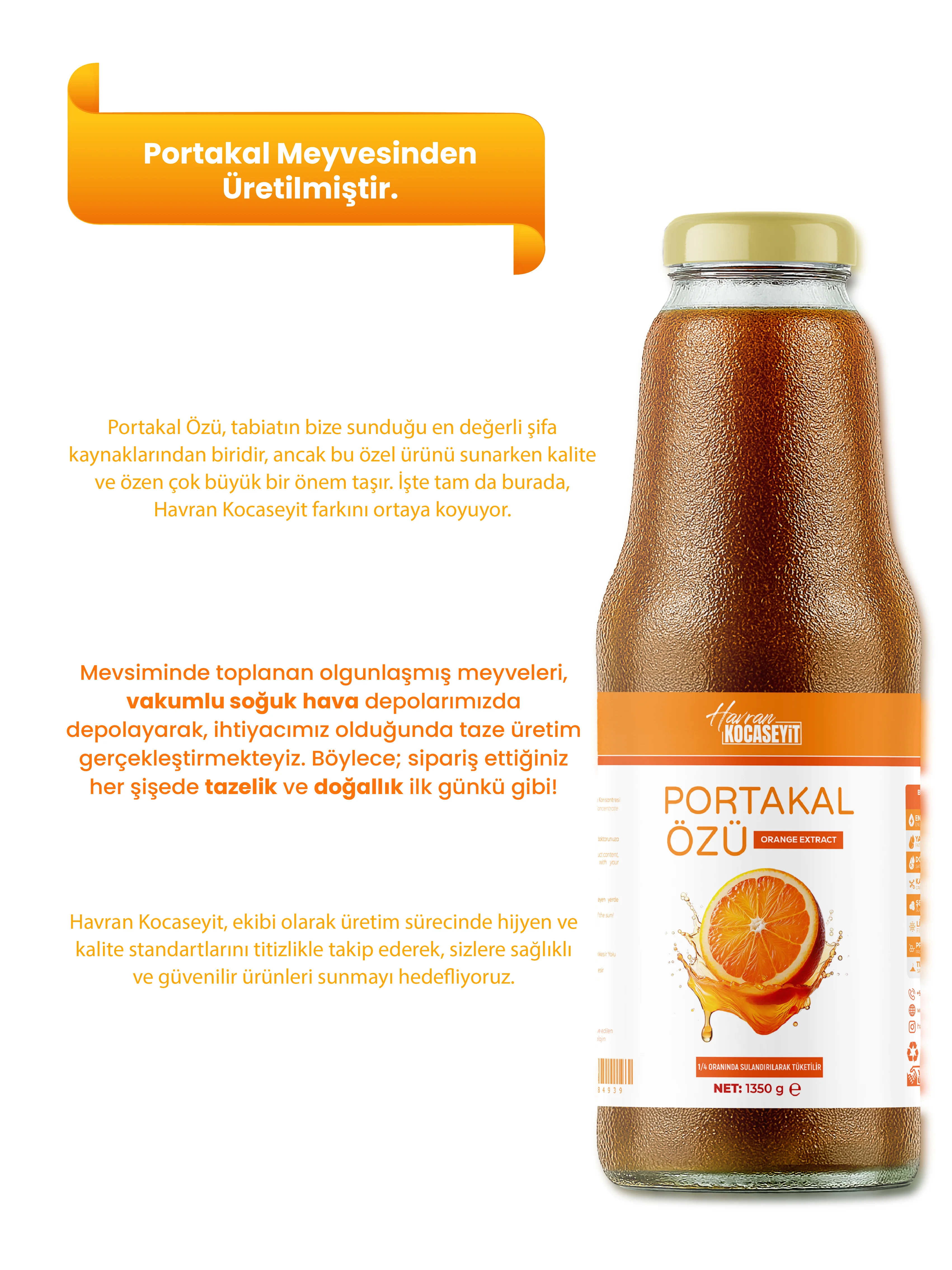 Portakal Özü 1350 g