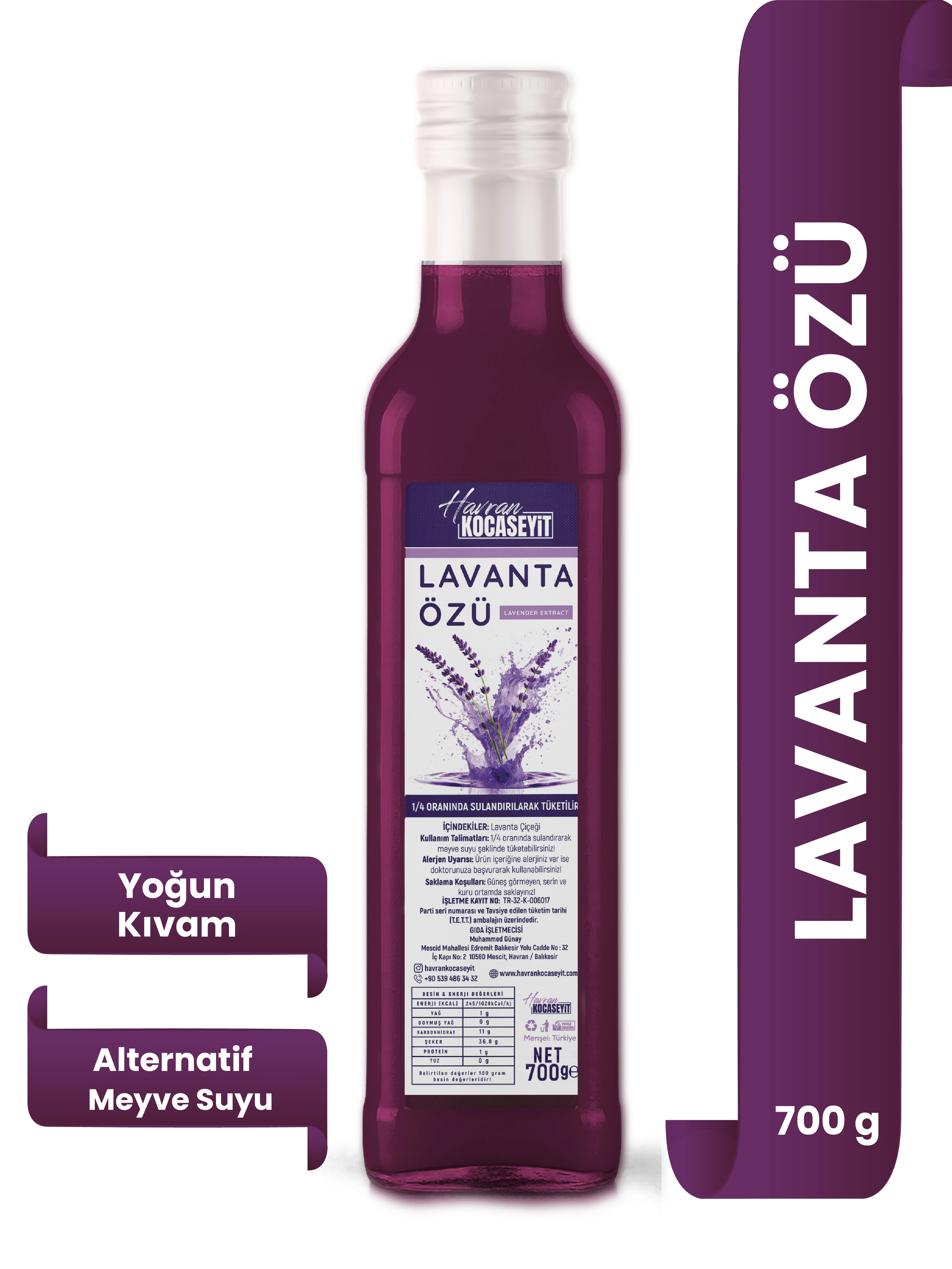 Lavanta Özü 700 g