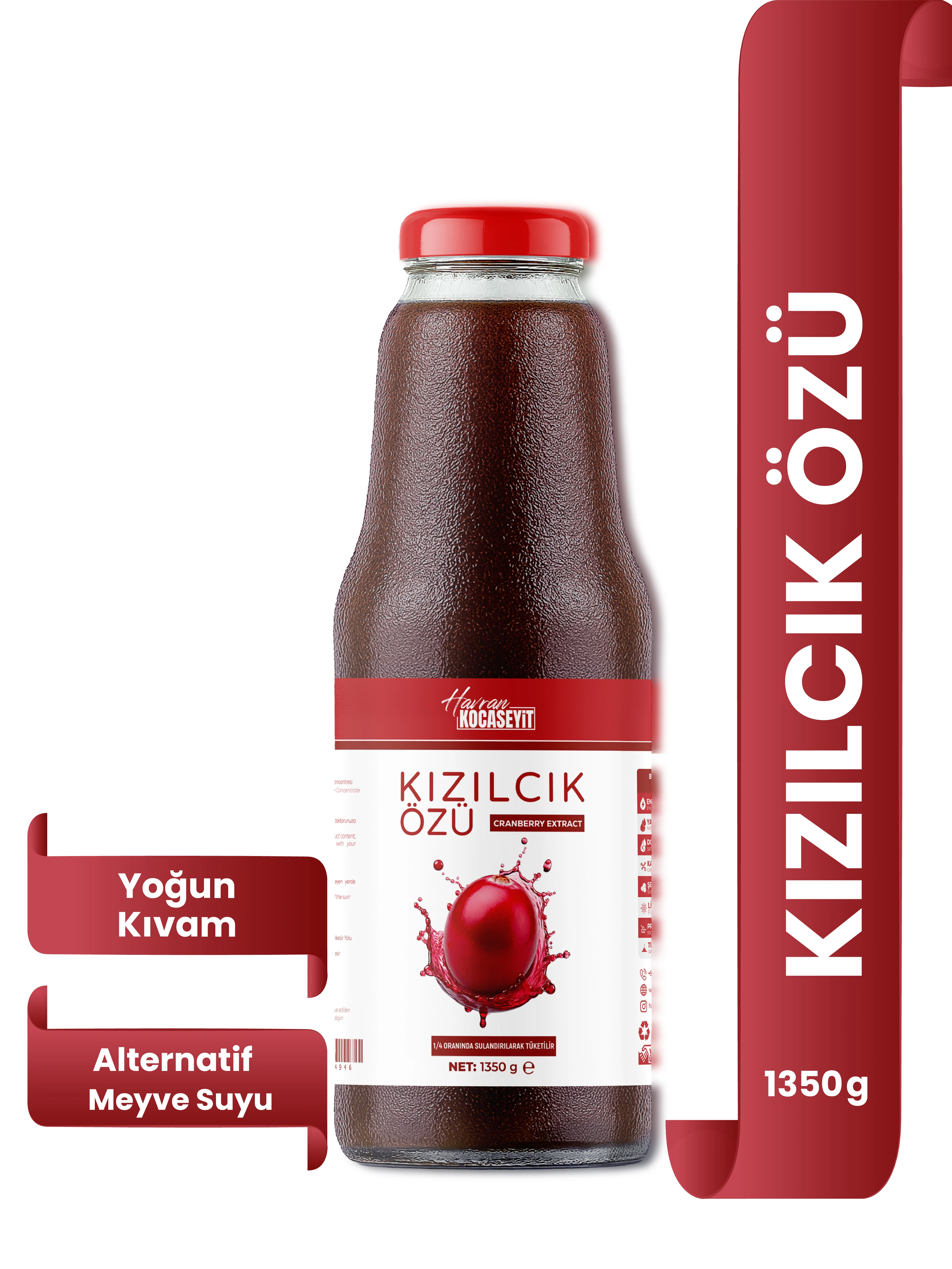Kızılcık Özü 1350 g