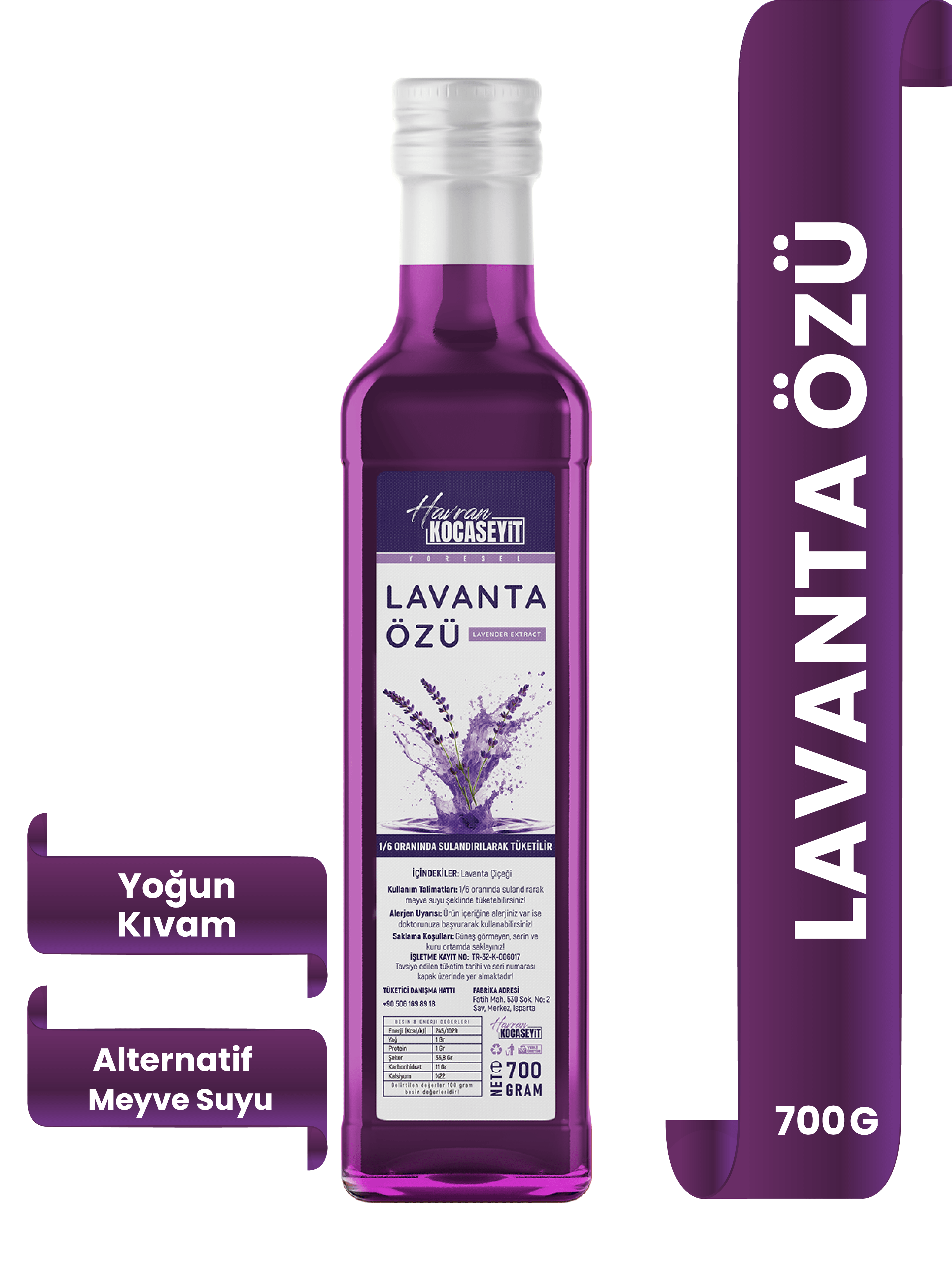 Lavanta Özü 700 Gr