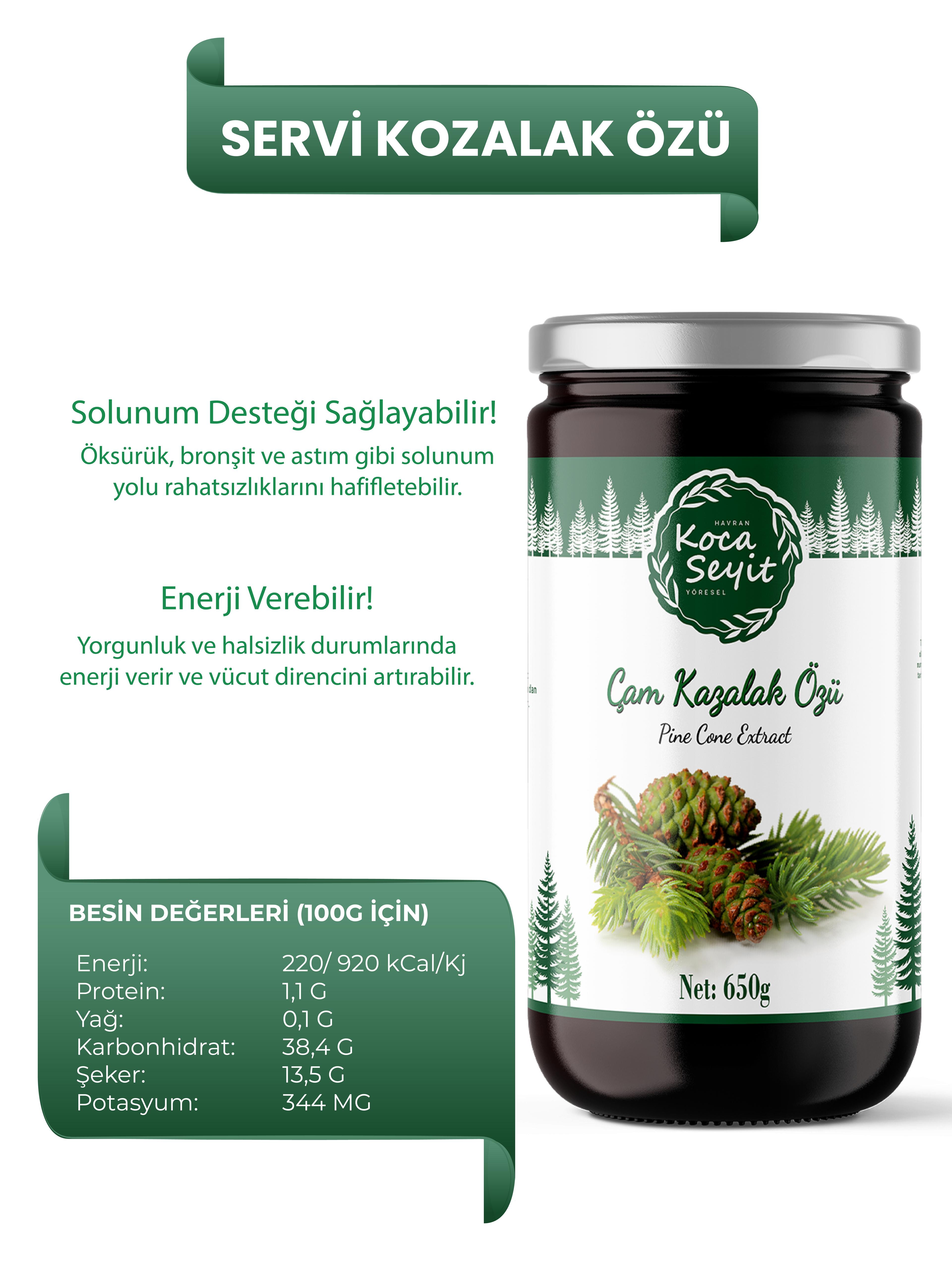 Çam Kozalak Özü 650 Gr