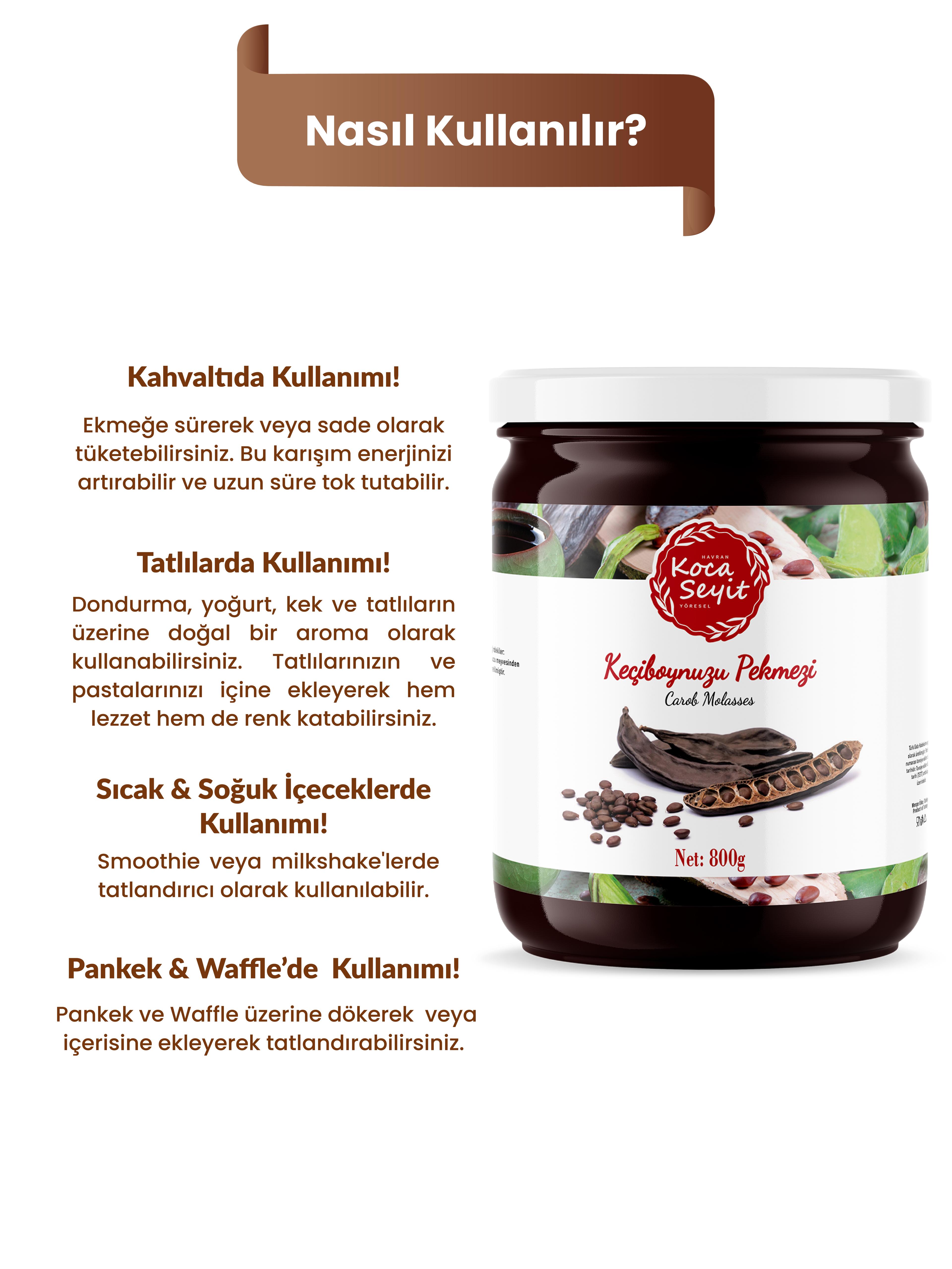Keçiboynuzu Pekmezi 800 Gr