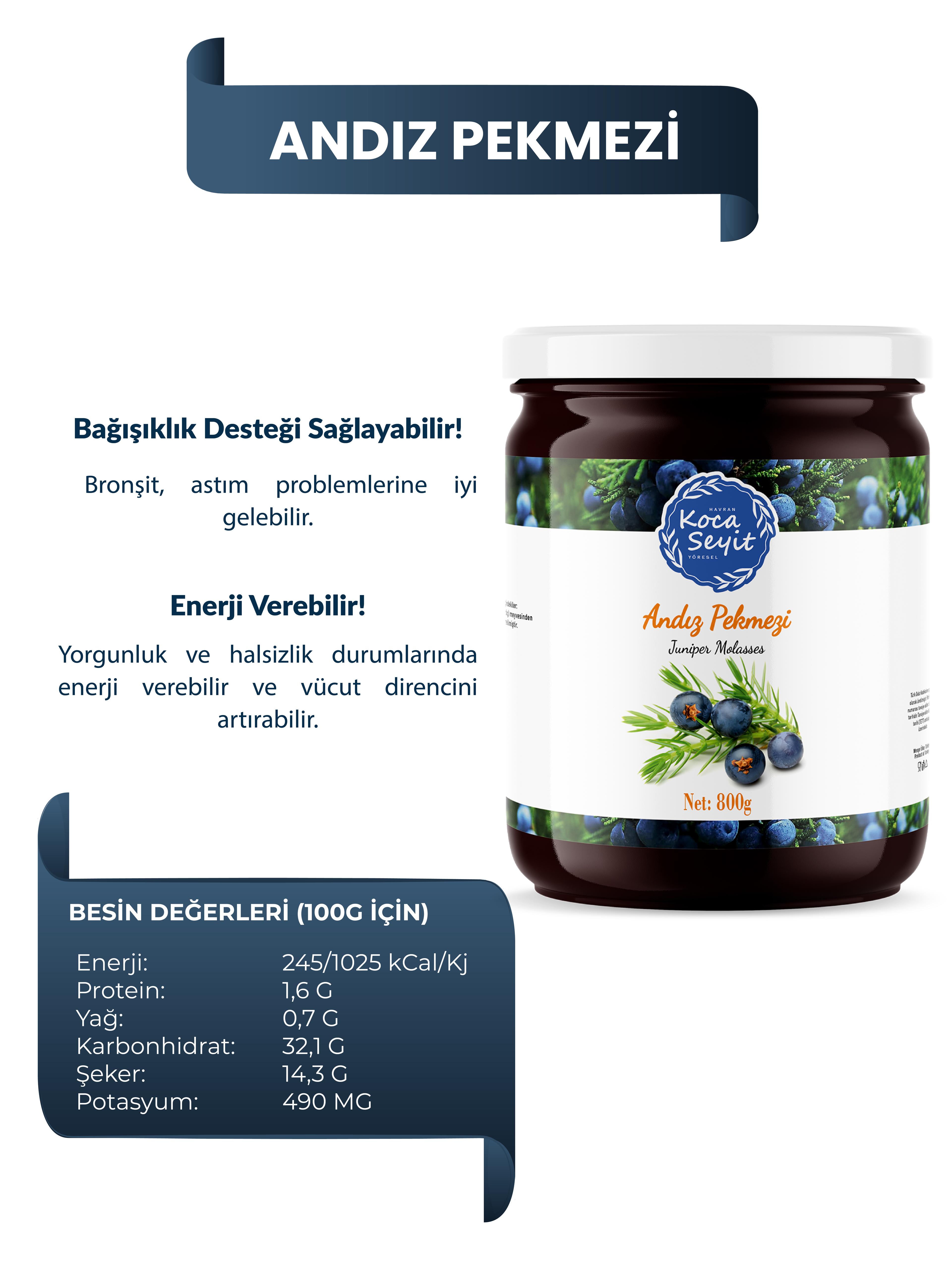 Andız Pekmezi 800 Gr