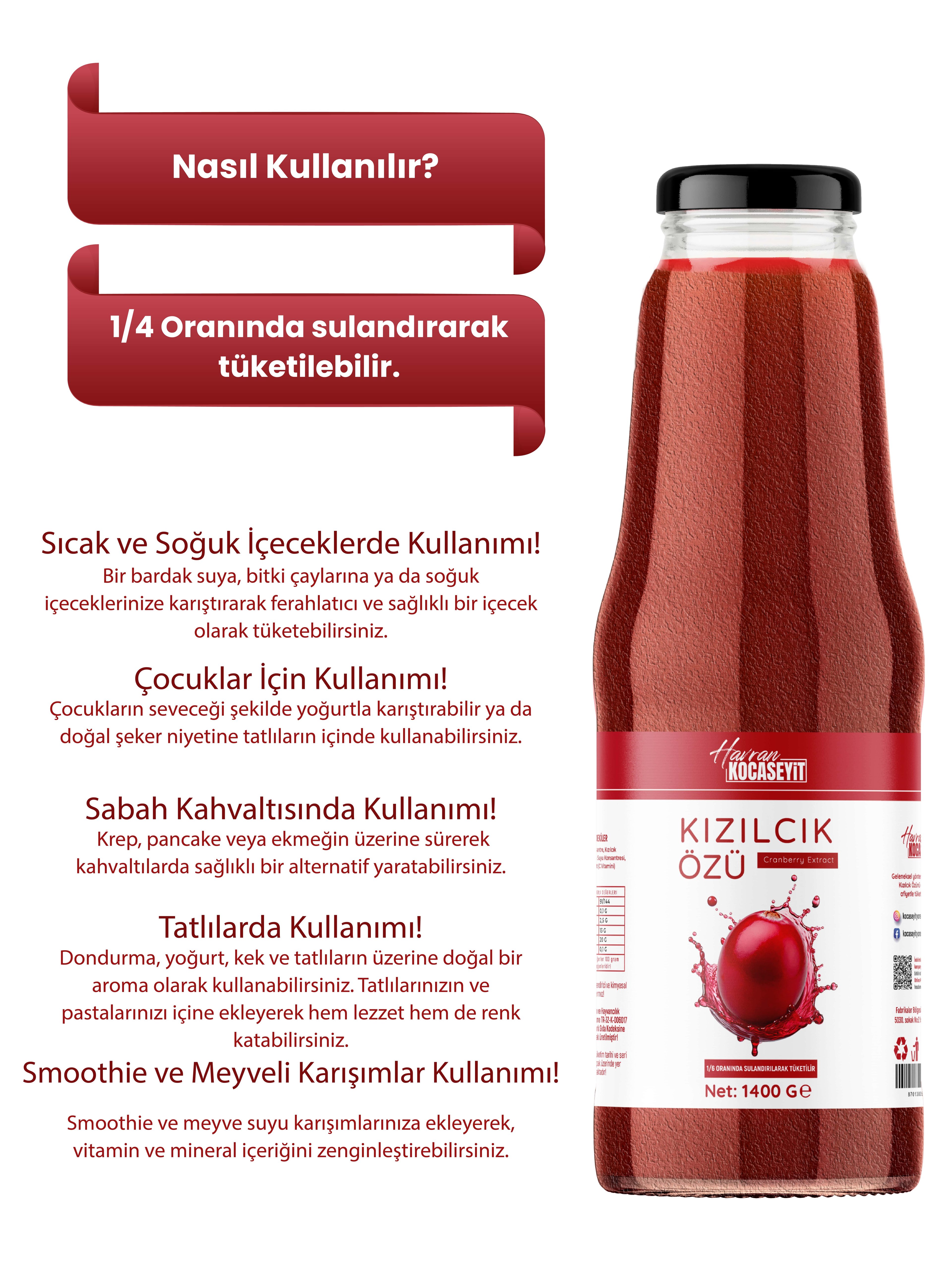 Kızılcık Özü 1400 G