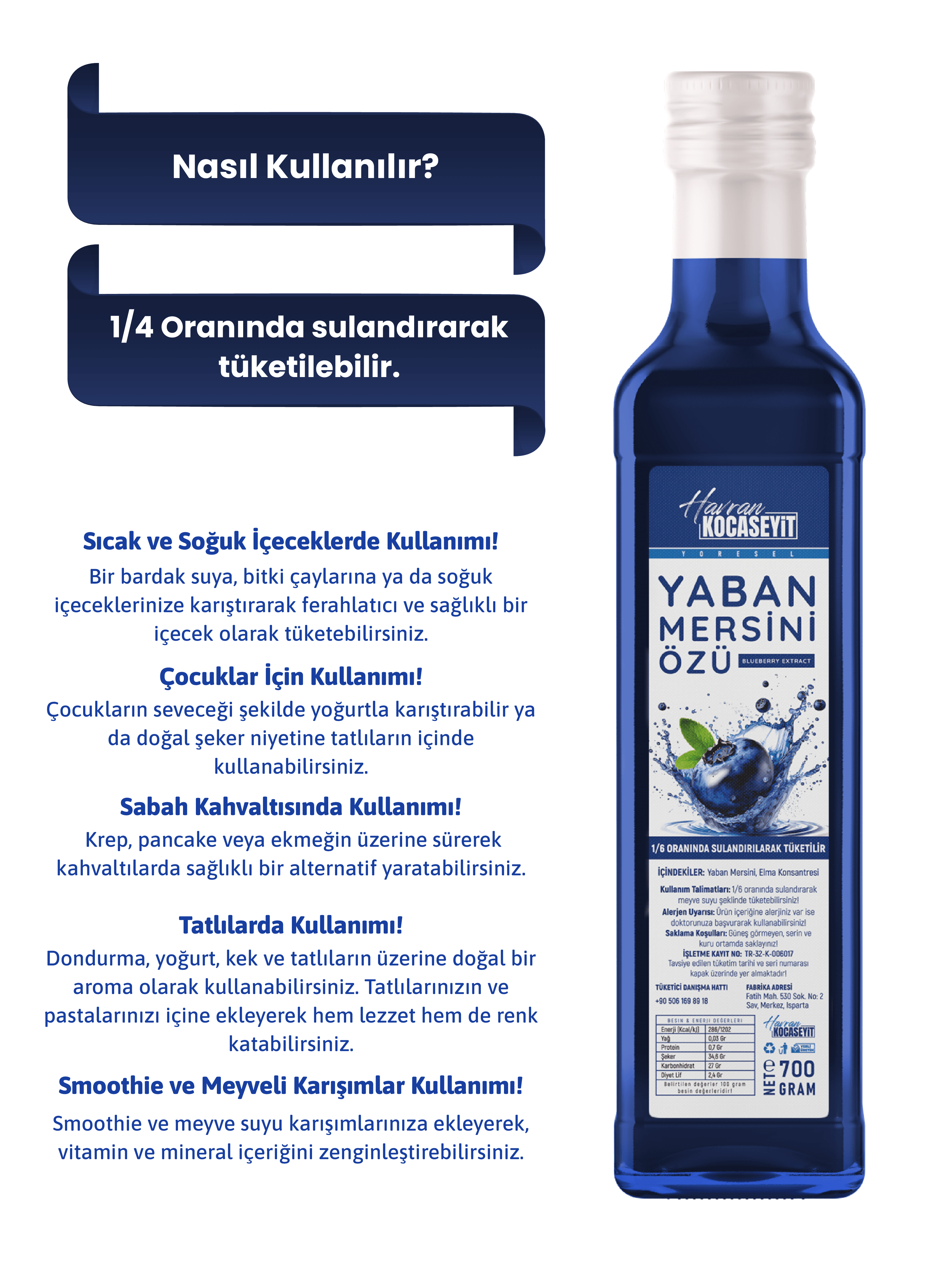 Yaban Mersini 700 Gr