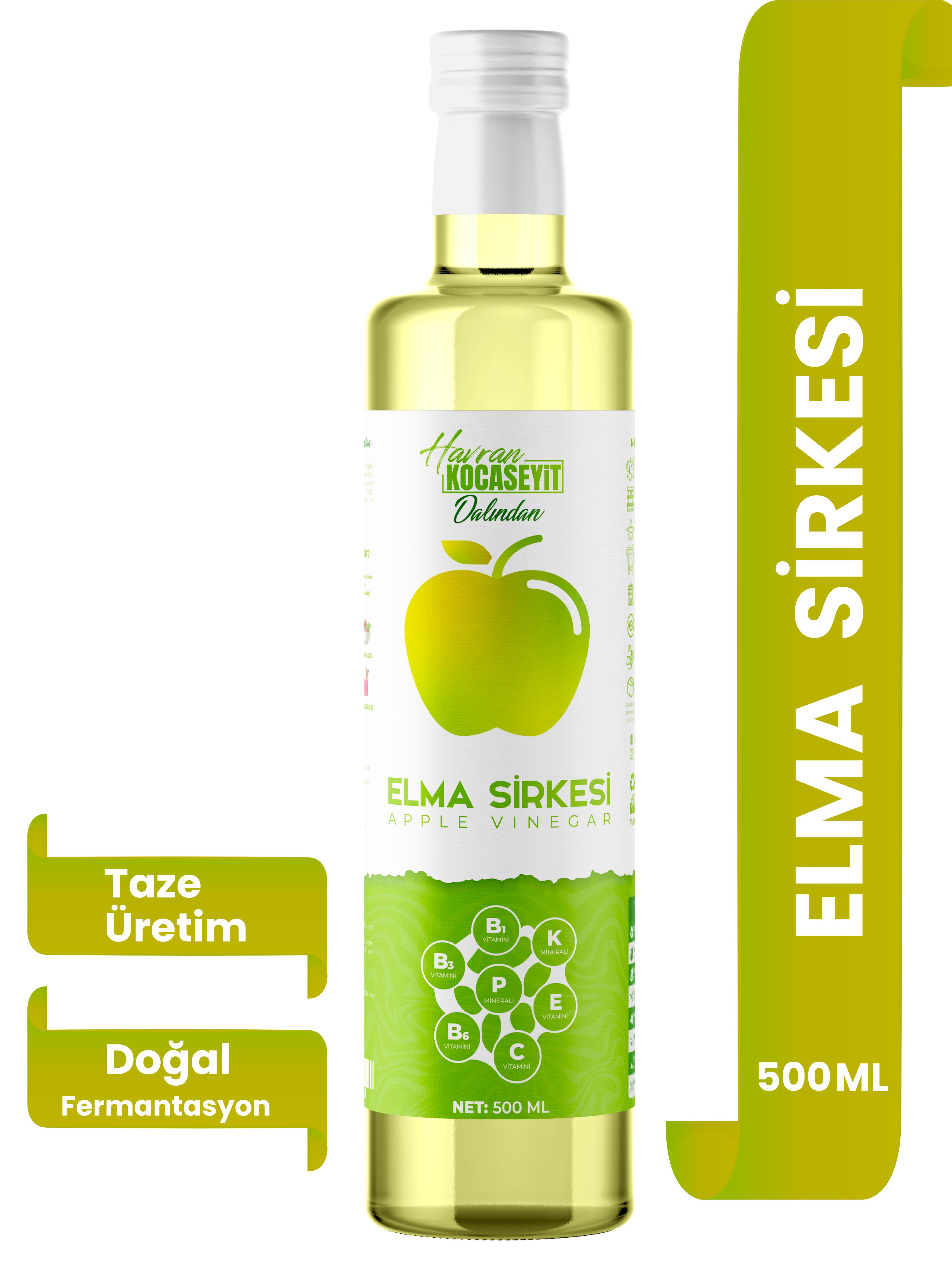 Elma Sirkesi 500 Ml