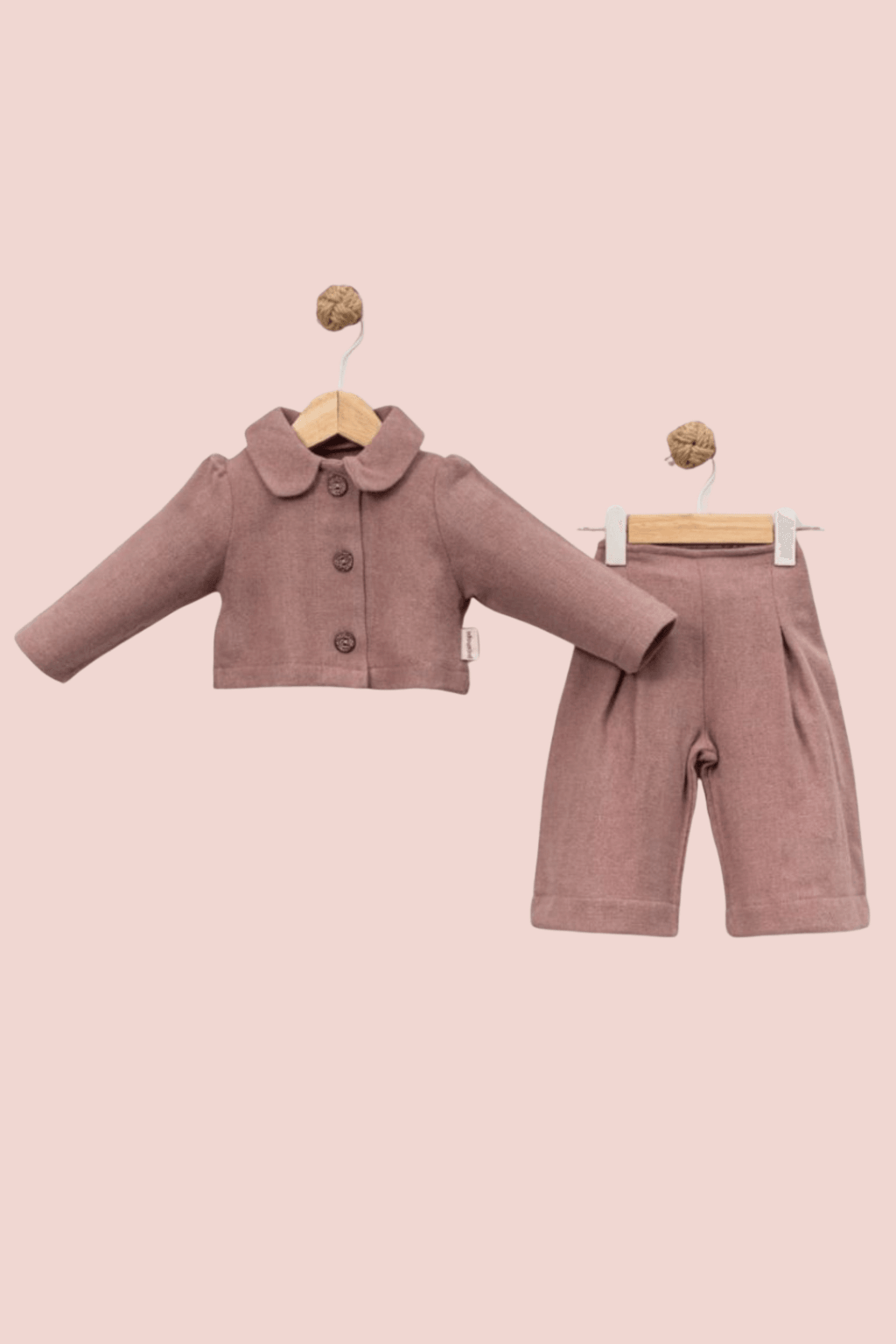 CEKETLİ PANTALON  KIZ BEBEK TAKIMI 6-18 AY ARASI