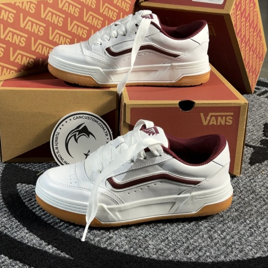 Vans Hylane - Beyaz Bordo