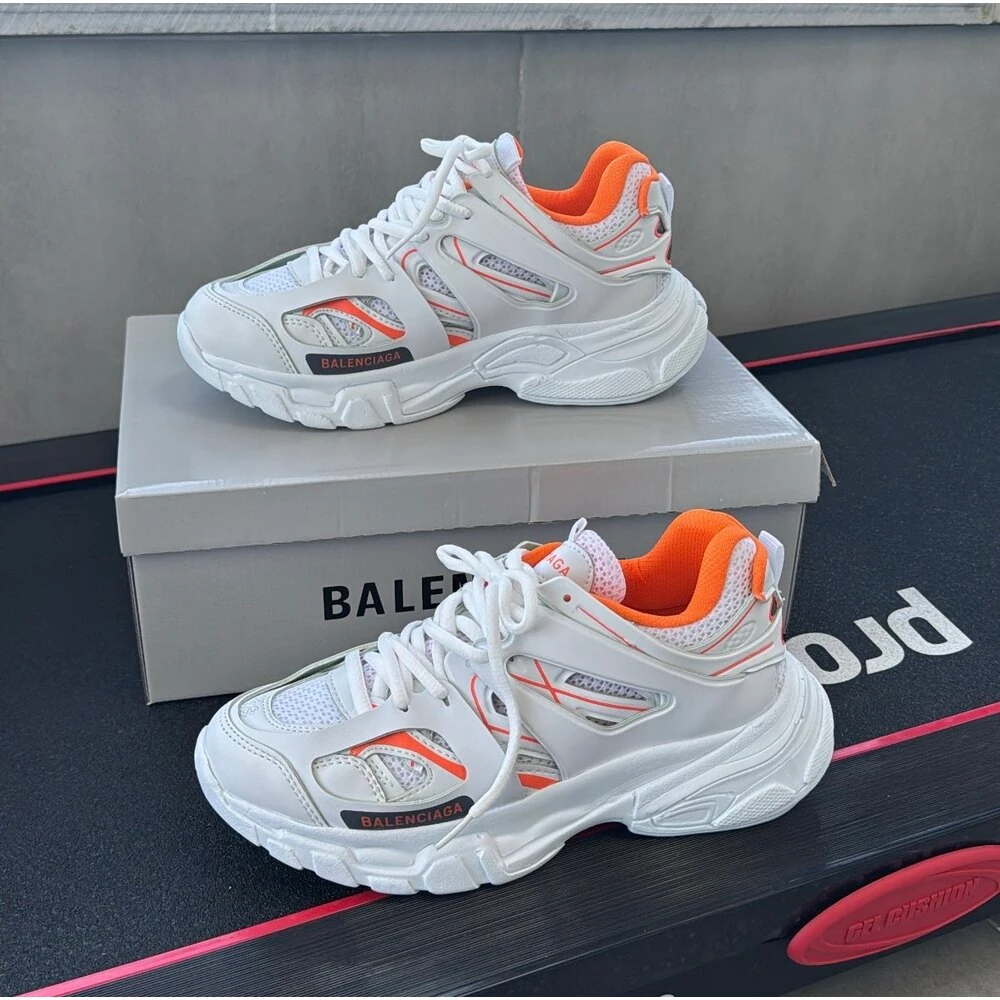 Balenciaga Trock - Beyaz Turuncu