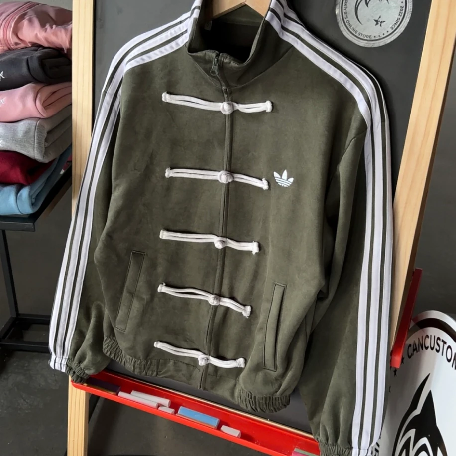 Adidas Chinese Klasik Ceket - Yeşil