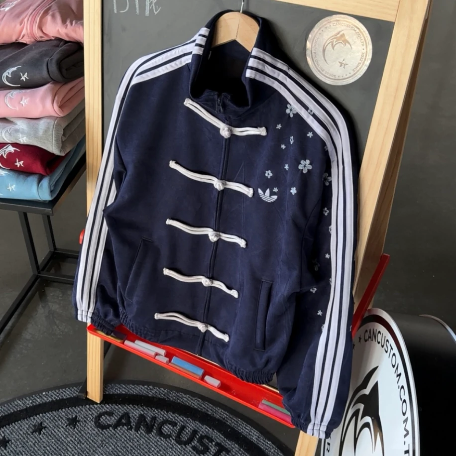 Adidas Sakura Chinese Ceket - Lacivert