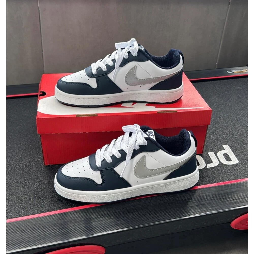 Nike Court Borough - Lacivert Gri