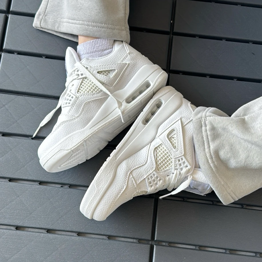 Nike Air Jordan 4 Retro - Beyaz görsel 3