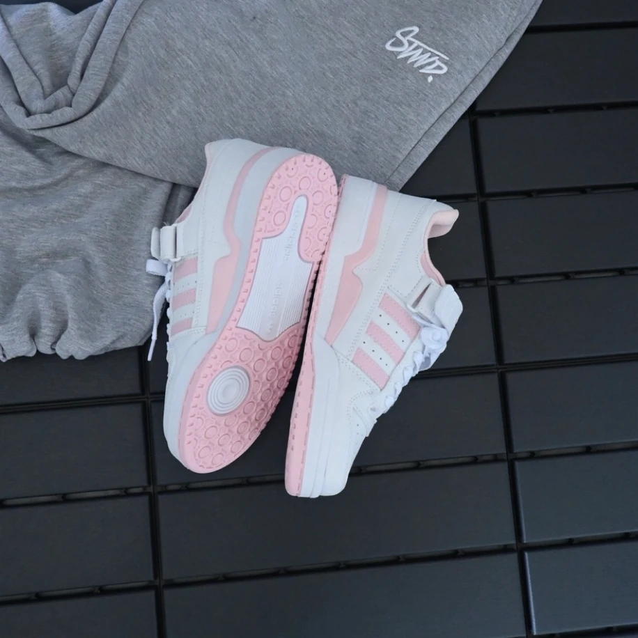 Adidas Forum Low - Beyaz Pembe görsel 4