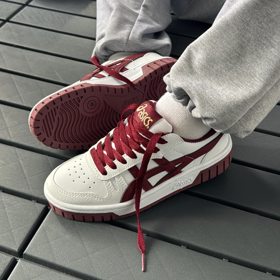 Asics Tiger S - Beyaz Bordo
