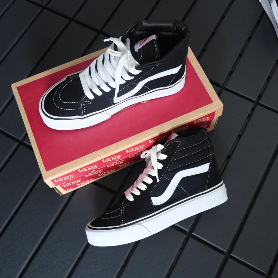 Vans Old Skool Mid - Siyah Beyaz