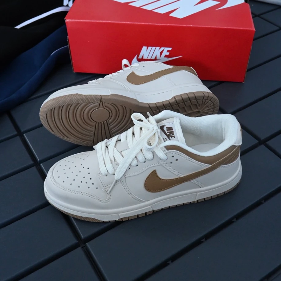 Nike Dunk SB - Krem Kahve görsel 3