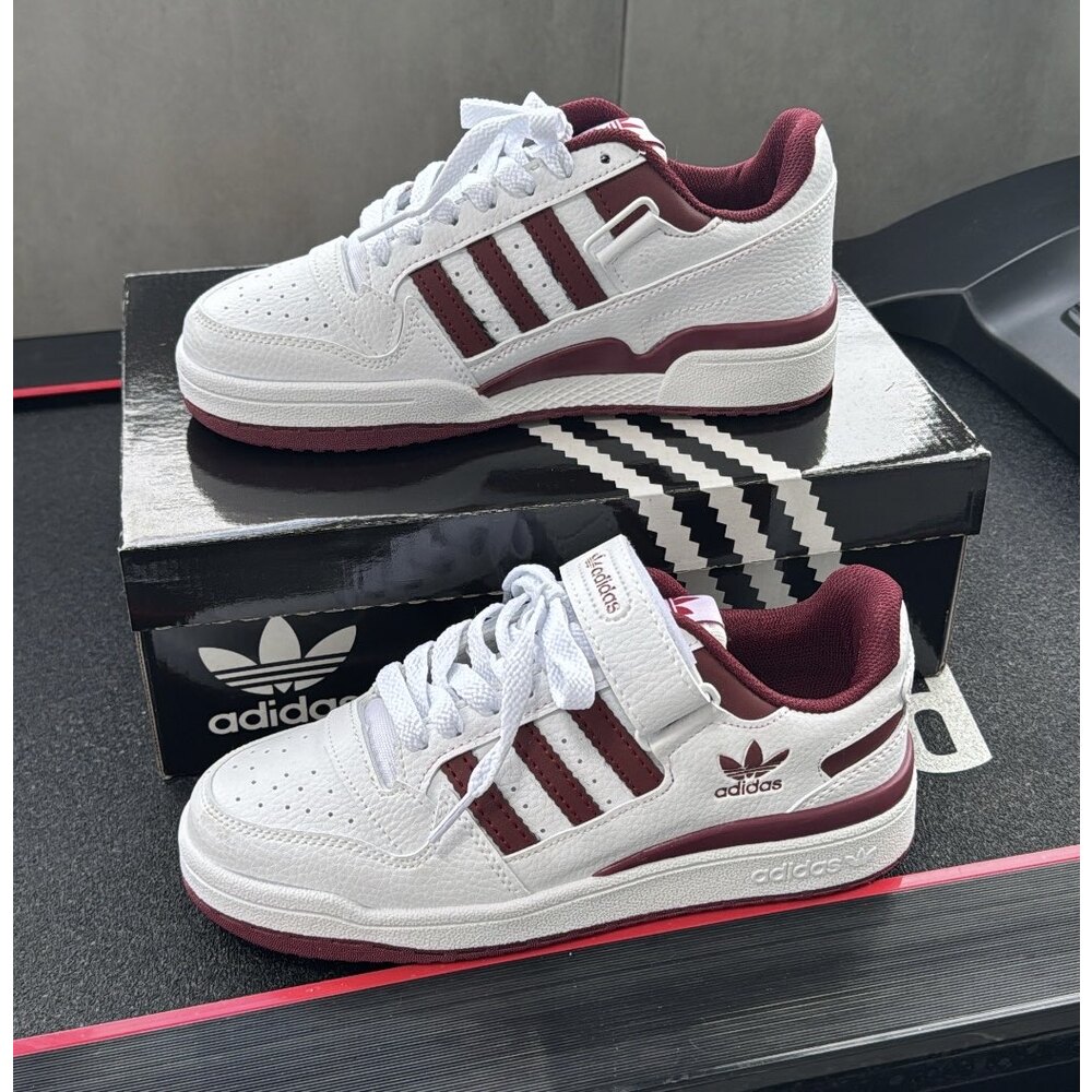 Adidas Forum Low - Beyaz Bordo