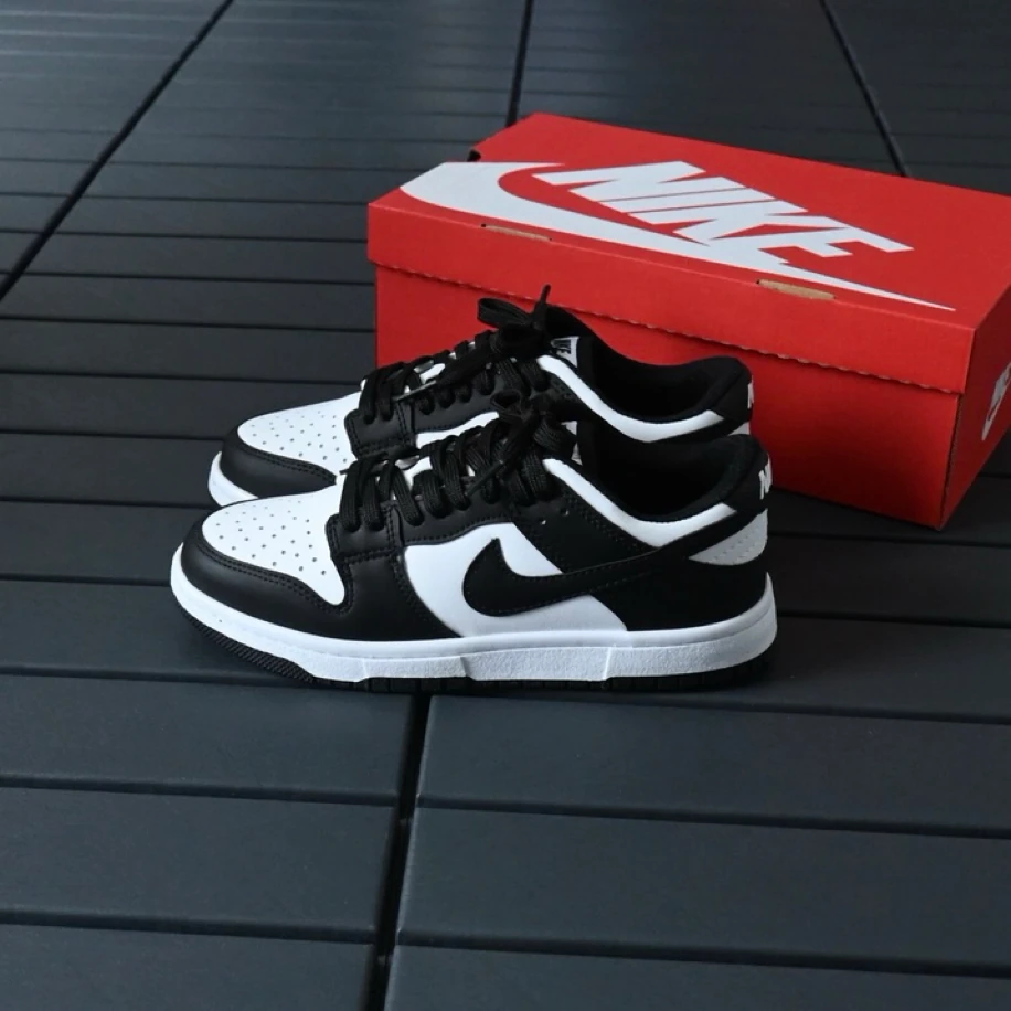 Nike Dunk SB -Panda - Beyaz Siyah görsel 3