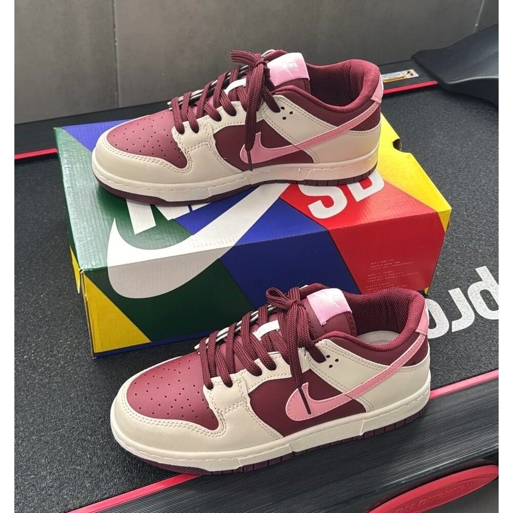 Nike Dunk SB - Bordo Pembe