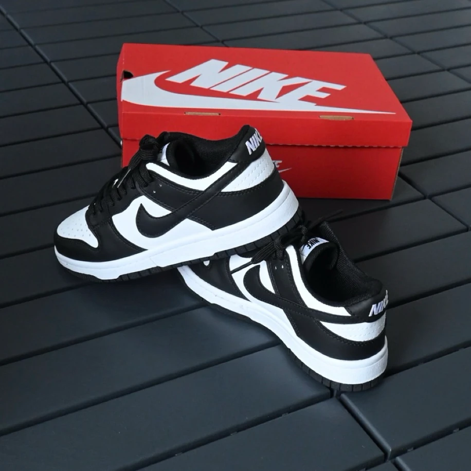 Nike Dunk SB -Panda - Beyaz Siyah görsel 4