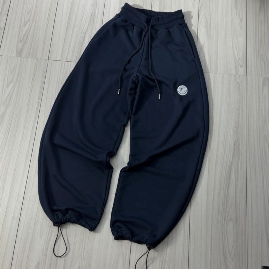 Premium Ayarlanabilir Paça Oversize Eşofman - Lacivert görsel 2