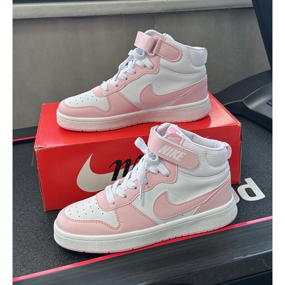 Nike Court Borough CRT PMB BOT - Beyaz Pembe görsel 2