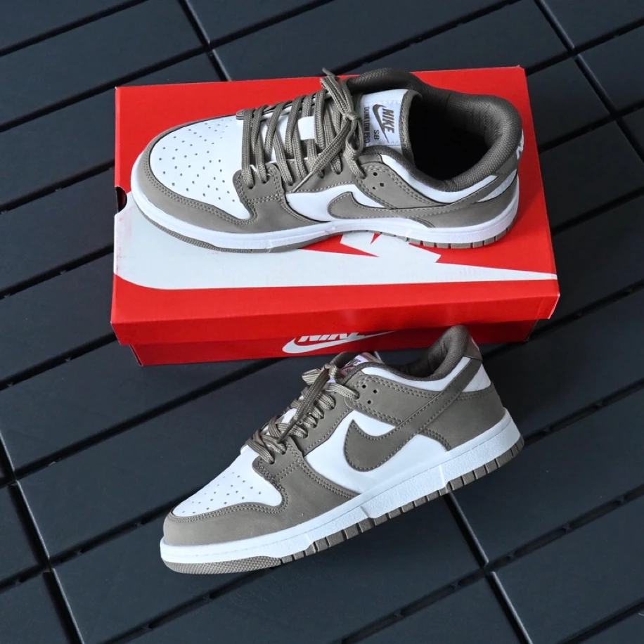 Nike Dunk SB - Beyaz Kahve görsel 3