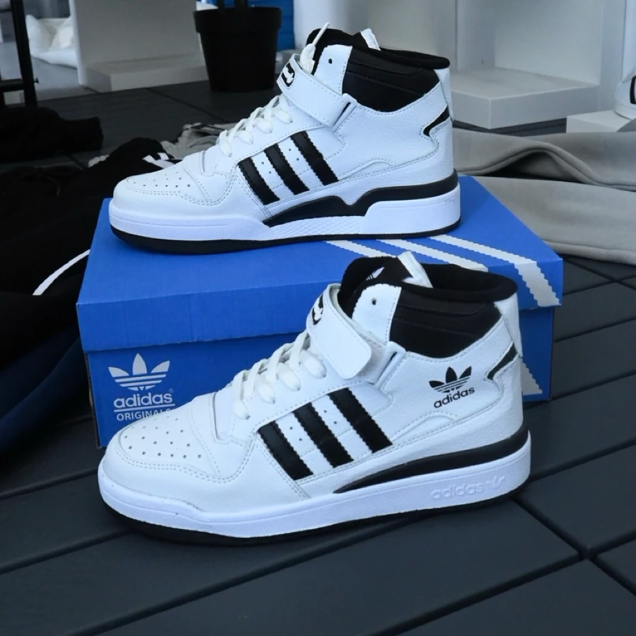Adidas Forum Low Mid - Beyaz Siyah