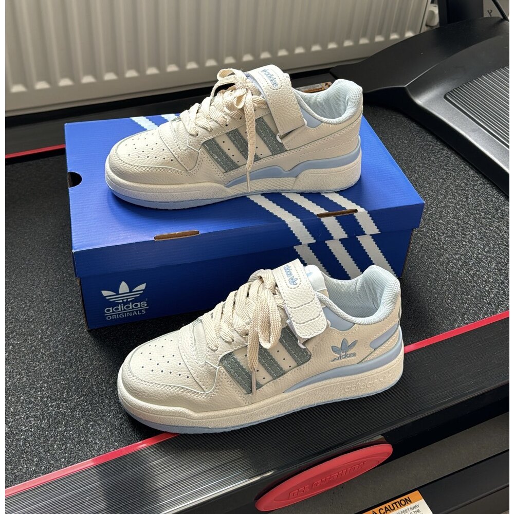 Adidas Forum Low - Bej Mavi görsel 3