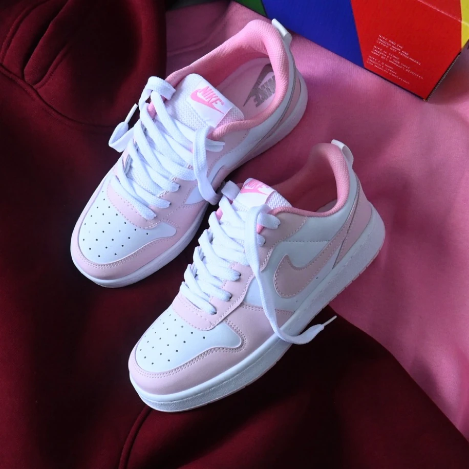 Nike Court Borough CRT PM2 - Beyaz Pembe görsel 2