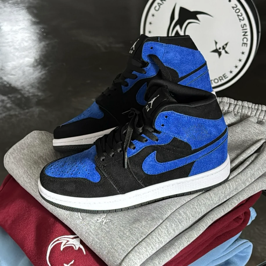Nike Air Jordan 1 Mid - Kadife Mavi