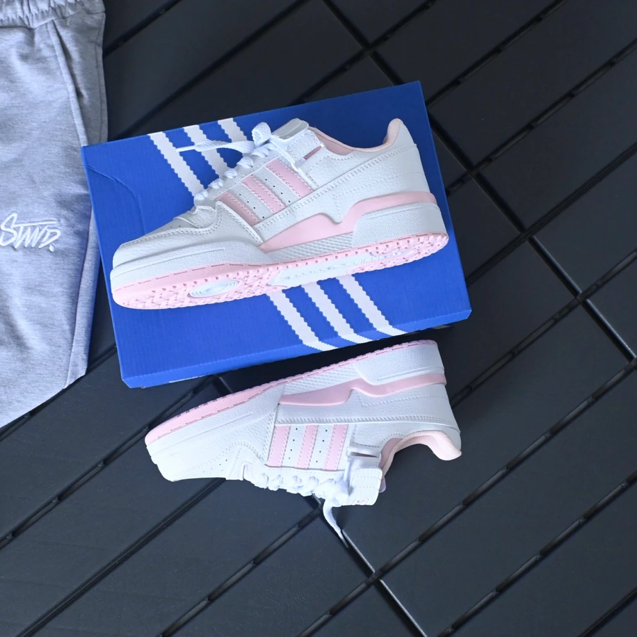 Adidas Forum Low - Beyaz Pembe görsel 3