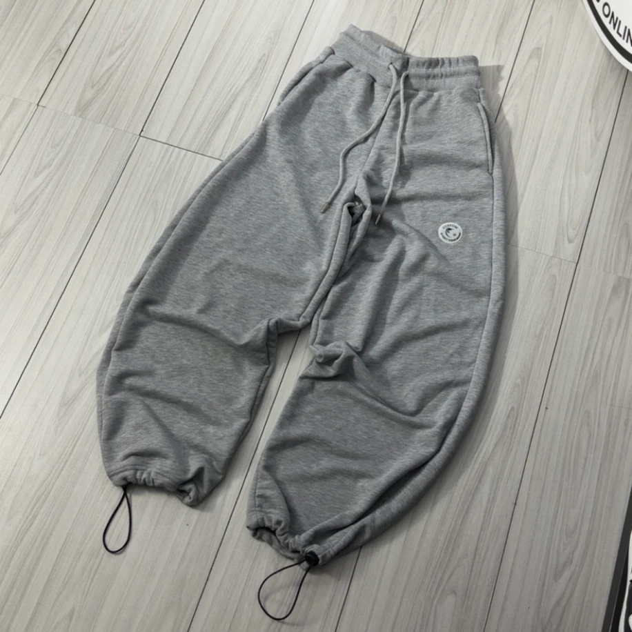Premium Ayarlanabilir Paça Oversize Eşofman - Gri görsel 3