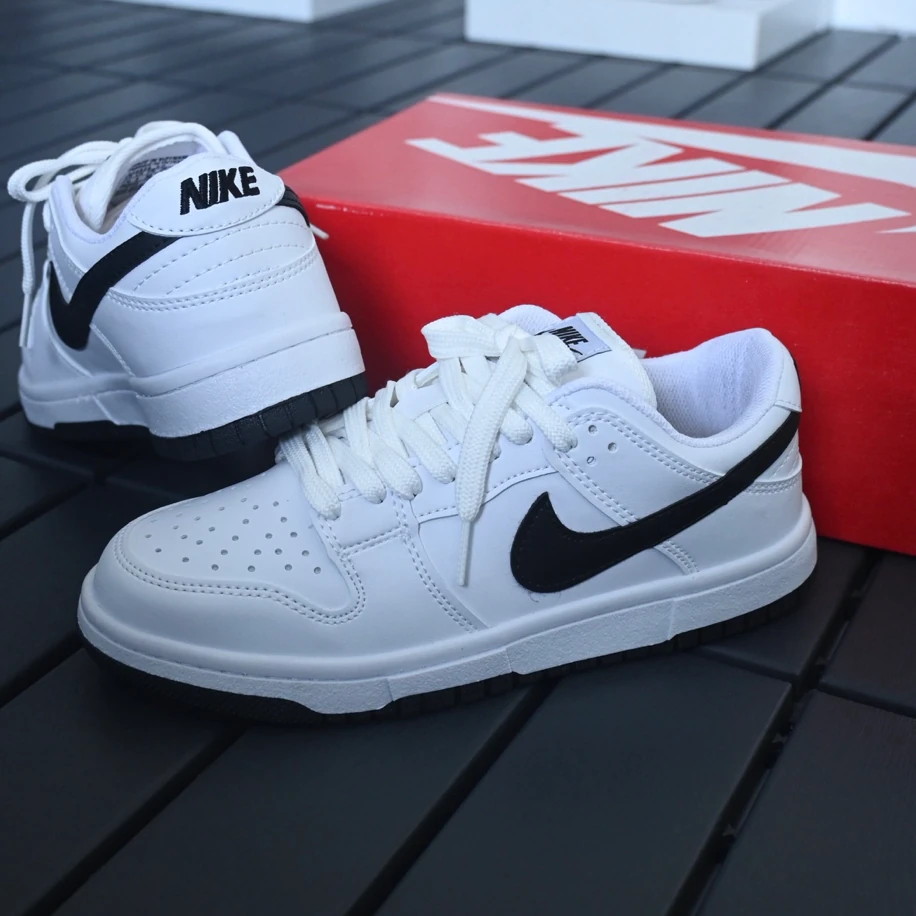 Nike Dunk SB - Beyaz Siyah görsel 3