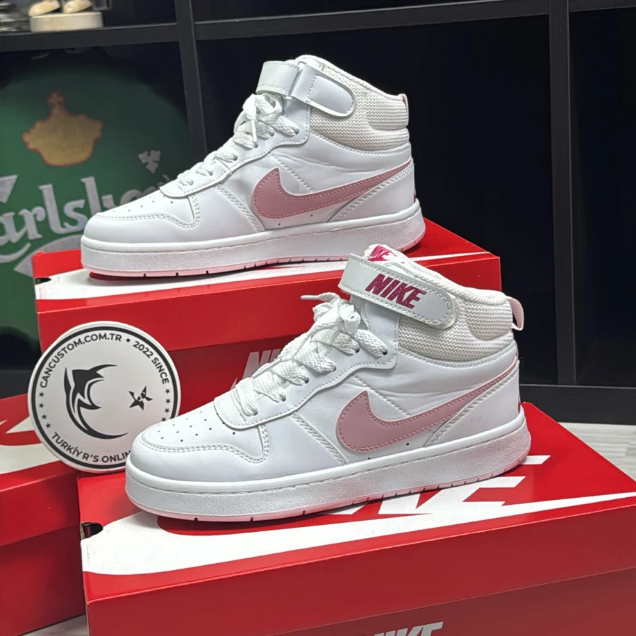 Nike Court Borough - Pembe görsel 2
