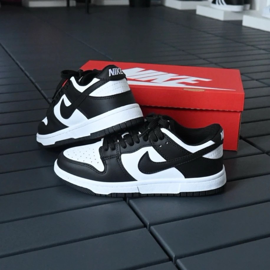 Nike Dunk SB -Panda - Beyaz Siyah görsel 2