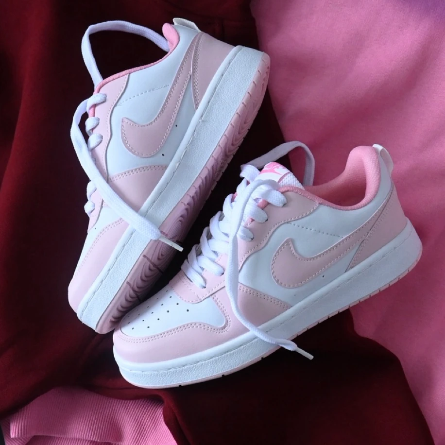 Nike Court Borough CRT PM2 - Beyaz Pembe