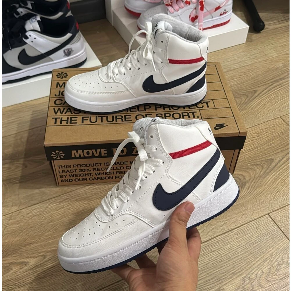Nike Court Vision - Lacivert Kırmızı