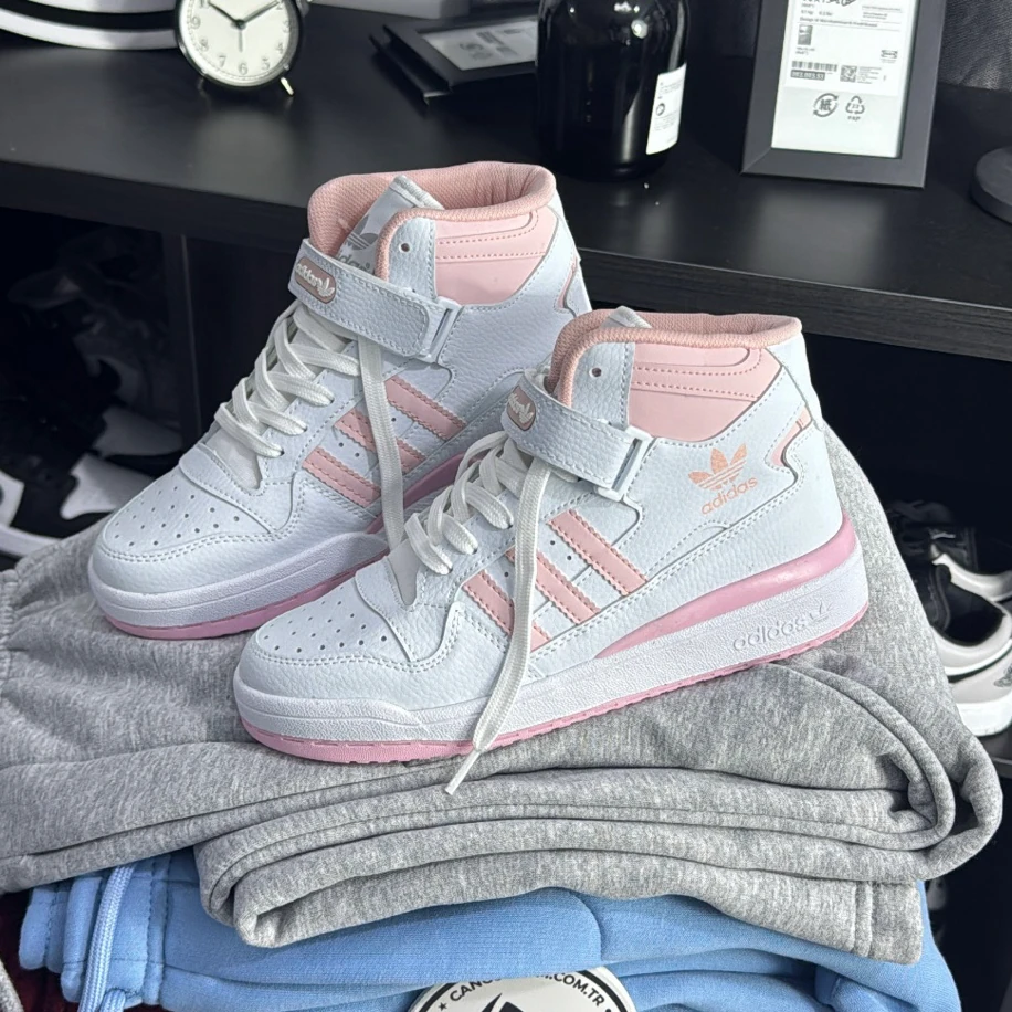 Adidas Forum Low Mid - Beyaz Pembe