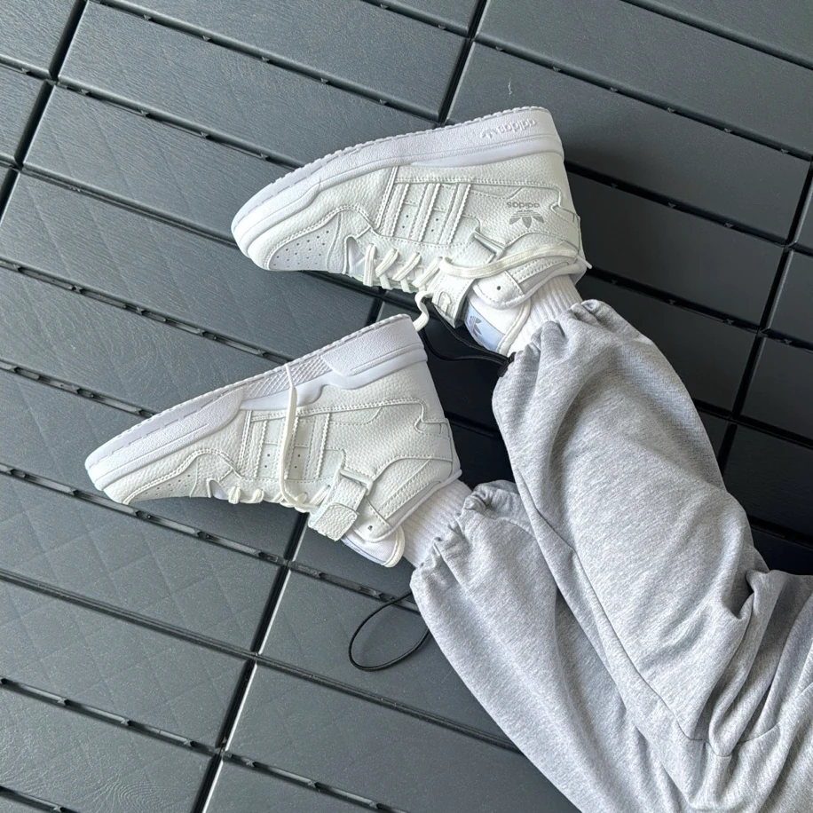 Adidas Forum Low Mid - Beyaz görsel 2