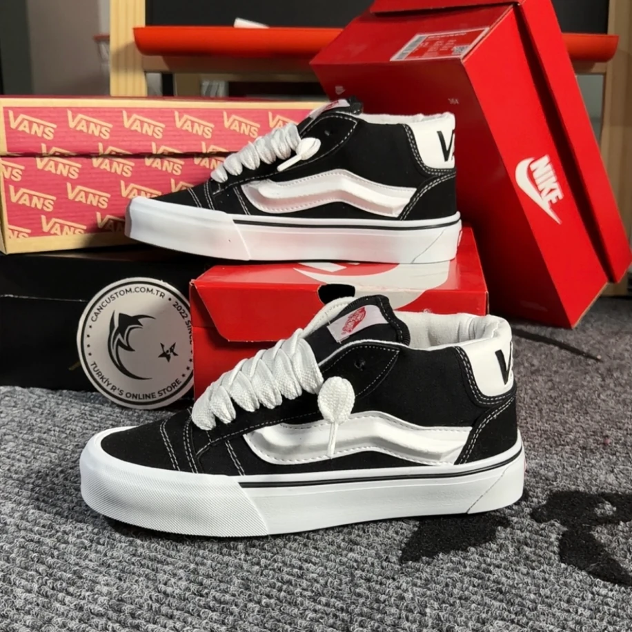 Vans Knu Scool Mid - Siyah