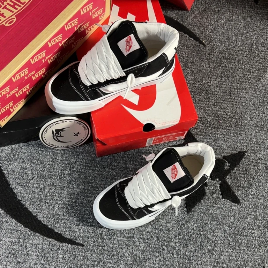 Vans Knu Scool Mid - Siyah görsel 2